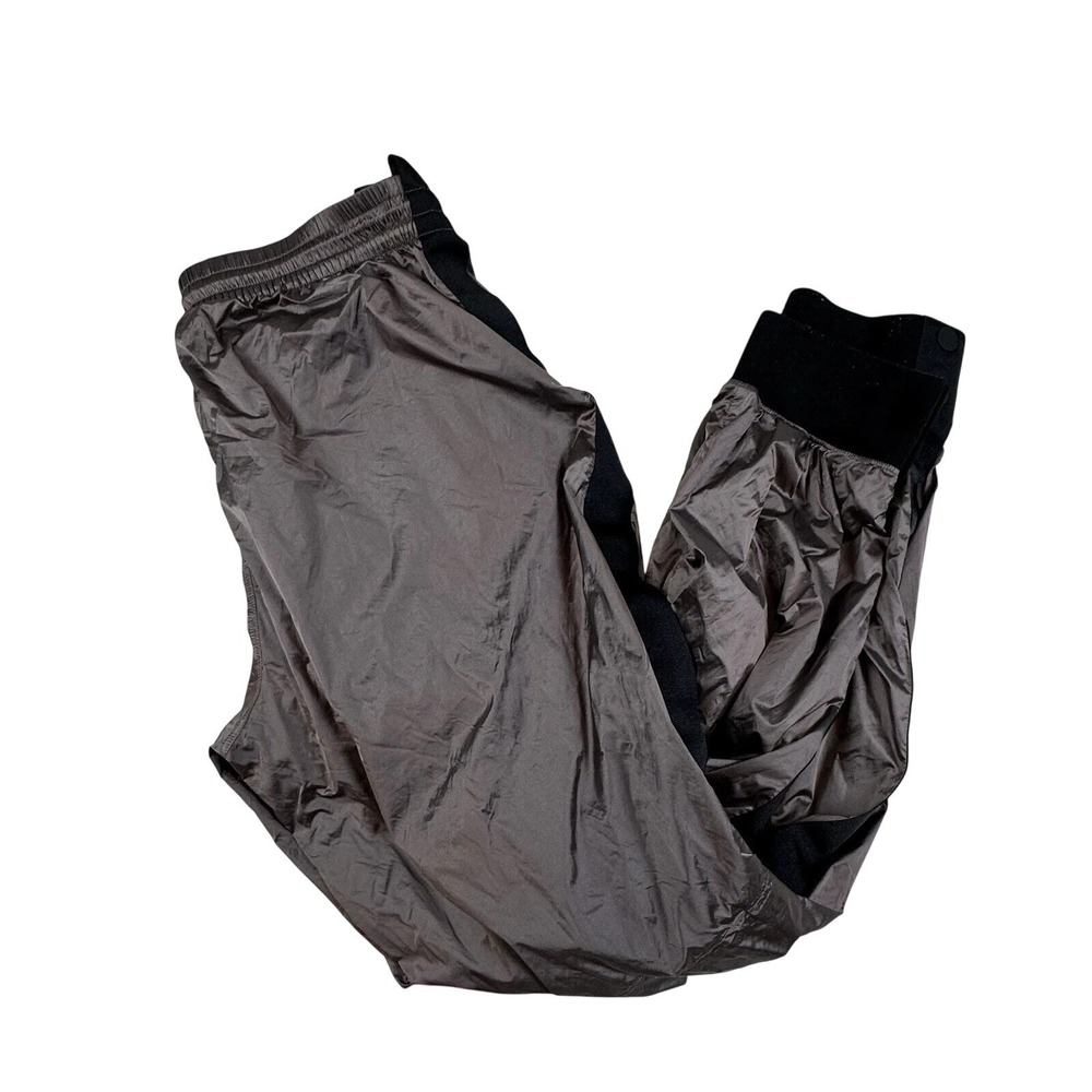 Athleta Shiny Pants Womens S Purple Gray‎ ALLYSON FELIX Legend Luxe Track Pant